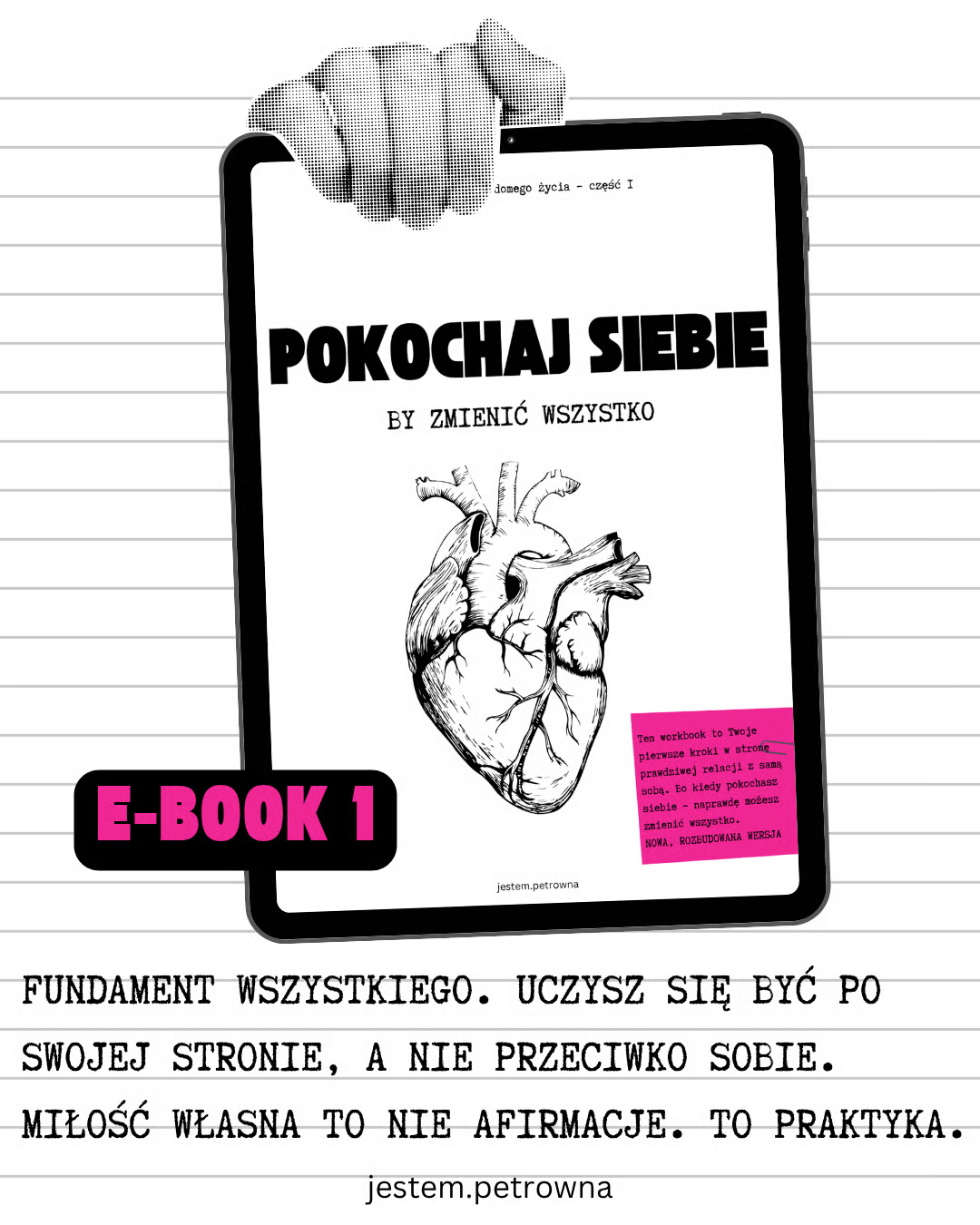 Okładka ebooka Pokochaj siebie